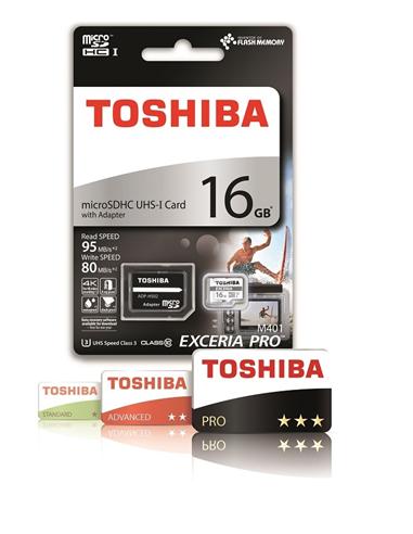 TARJETA MEMORIA TOSHIBA MICRO SDHC 16GB CLASS10