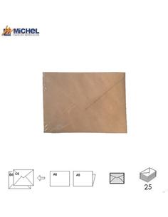 SOBRE MICHEL RUSTICO RECICLADO 125x180mm 140GR 25H