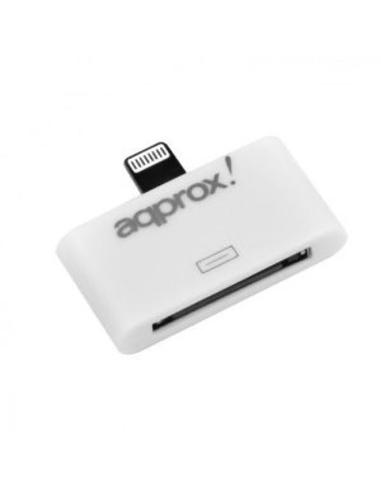 ADAPTADOR AQPROX IPHONE LIGHTNING A 30 PINES BLANC