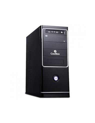 CARCASA TORRE COOLBOX F12 ATX 500W 12X12 NEGRA