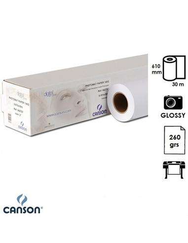ROLLO PLOTTER PHOTO GLOSSY A1 610mmX30m 260GR