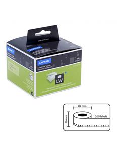 ROLLO ETIQUETA TERMICA DYMO 89x36mm 260U