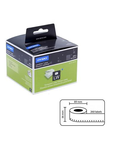 ROLLO ETIQUETA TERMICA DYMO 89x36mm 260U