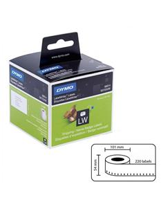 ROLLO ETIQUETA TERMICA DYMO 101x54mm 220U