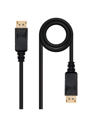 CABLE NANO CABLE DISPLAYPORT DP/M A DP/M 2m NEGRO