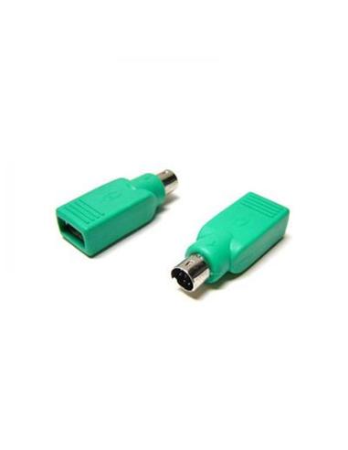 ADAPTADOR NANO CABLE USB/H A PS2/M VERDE