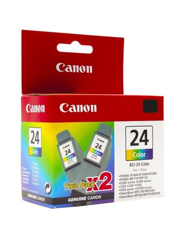 CARTUCHO CANON BCI-24/S-300 COLOR x2 UNIDADES