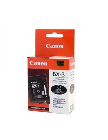 CARTUCHO CANON BX-3 PARA FAX NEGRO