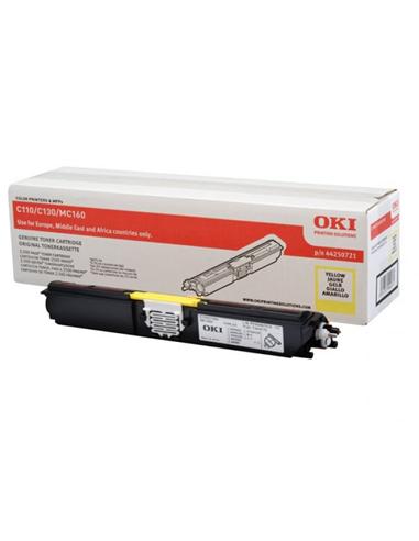 TONER OKIDATA C110/C130 MC160 YELLOW 2500pg