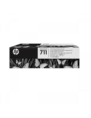 CABEZAL HP-Nº711 NEGRO/TRICOLOR DESIGNJET T120-520