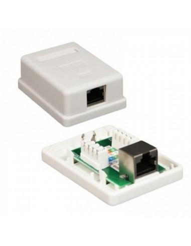 ROSETA NANO CABLE SUPERFICIE RJ45 CAT.5E 1 TOMAS