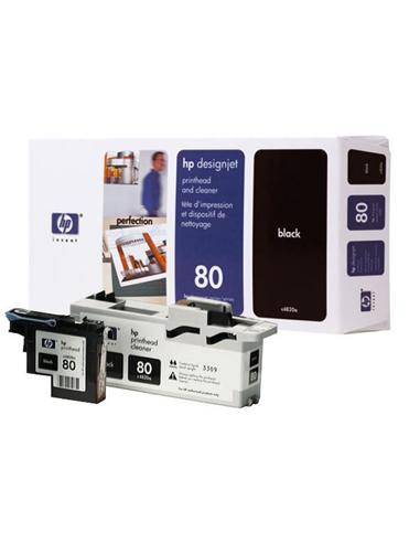 CABEZAL HP-Nº80 LIMPIEZA 1050C NEGRO