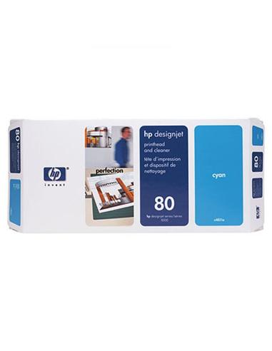 CABEZAL HP-Nº80 LIMPIEZA 1050C CYAN