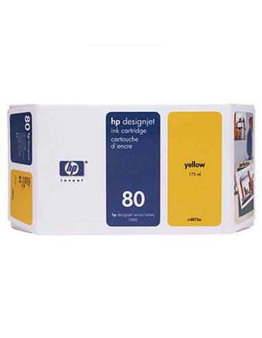CARTUCHO HP-Nº80 C4873A YELLOW 1050C/1055CM 175ml