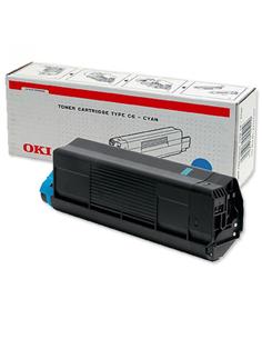 TONER OKI C5100/C5200/C5300/C5400 TYPE C-6 CYAN