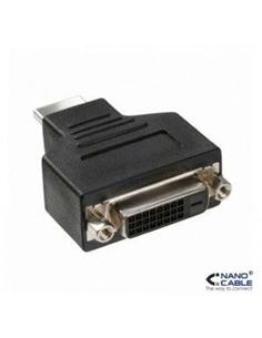 ADAPTADOR NANO CABLE DVI 24+1/H A HDMI/M NEGRO