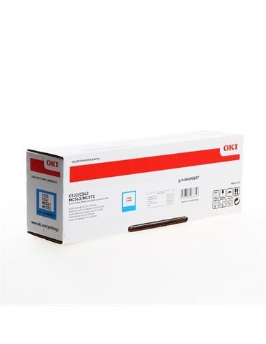 TONER OKI C532/C542/MC563/MC573 6.000cp CYAN