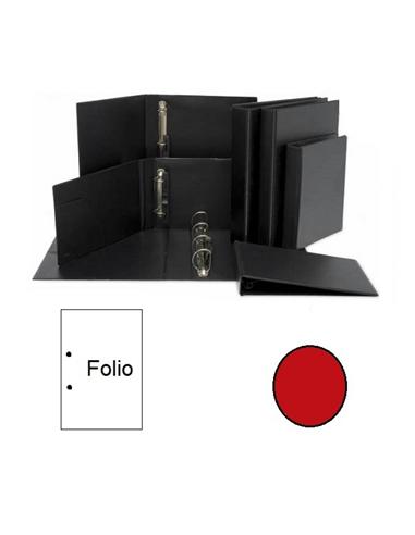 CARPETA PVC 2 ANILLAS GAMMA TF 40MM GRANATE