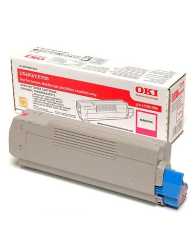 TONER OKI C5600/C5700 MAGENTA 2.000pg