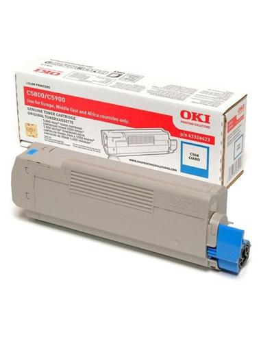 TONER OKI C5550/C5800/C5900 CYAN 5.000pg