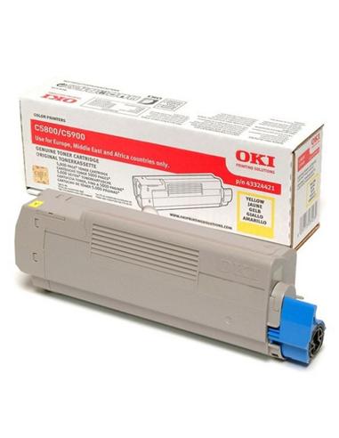 TONER OKI C5550/C5800/C5900 YELLOW 5.000pg