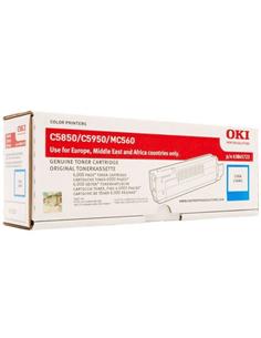 TONER OKI C5850/5950/MC560 CYAN 6000pg