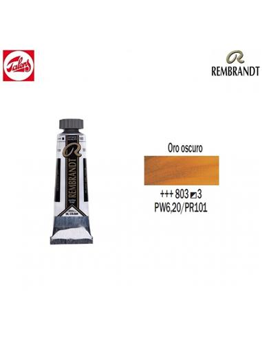 PINTURA OLEO REMBRANDT 803 15ml ORO OSCURO