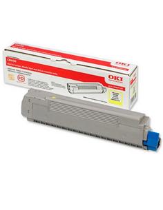 TONER OKI C8600/8800 YELLOW 6.000pg 43487709