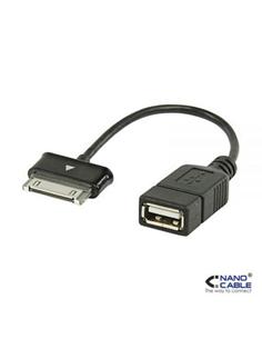 CABLE NANO CABLE USB-H A SAMSUNG 30P/M 15 CM NEGRO