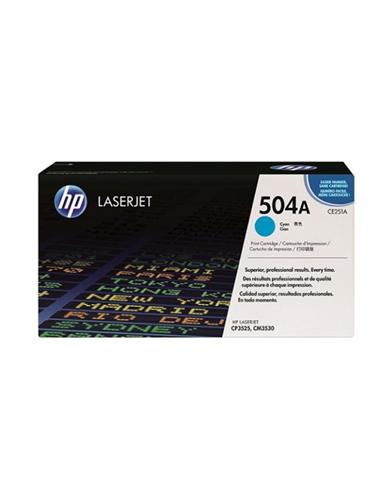 TONER HP-Nº504A CP3525 CM3530 CYAN 7.000cp