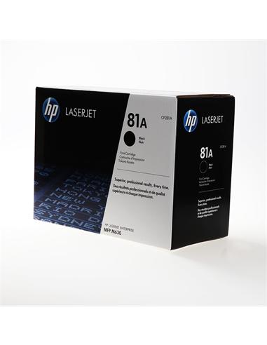 TONER HP-Nº81A LASERJET ENTERPRISE MFP  M630