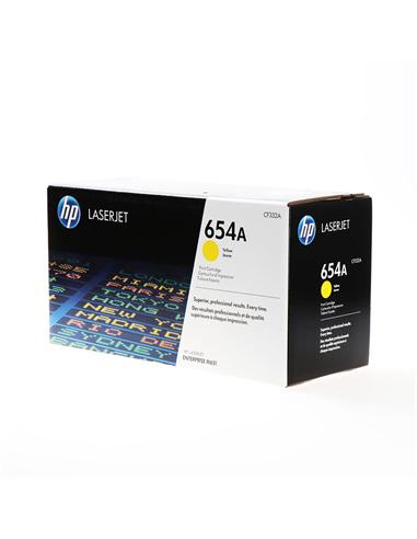 TONER HP-Nº654A LASERJET ENTERPRISE M651 YELLOW