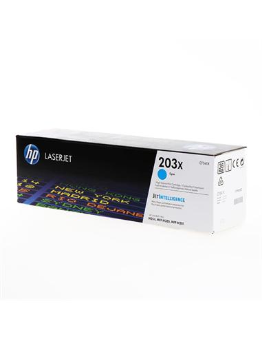 TONER HP-Nº203X LASERJET PRO M254 MFP M280 CYAN