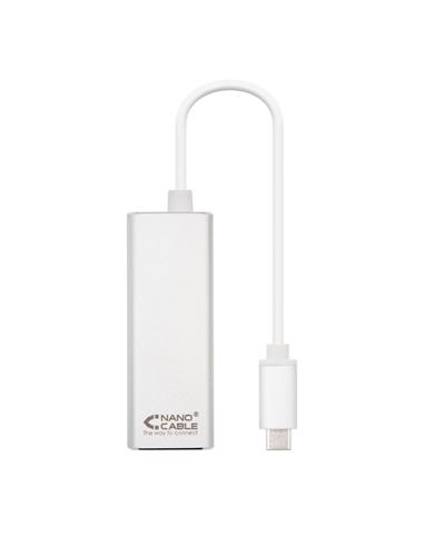 ADAPTADOR NANO CABLE RED GIGABIT USB-C A RJ45