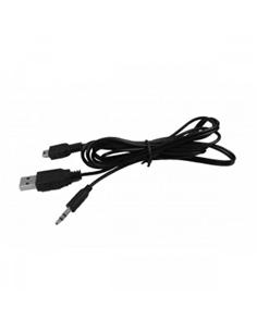 CABLE CROMAD USB-M A MICRO USB-M - JACK 3.5 MM M