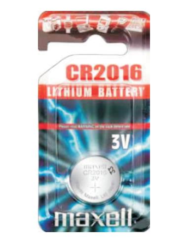 PILA MAXELL BOTON LITHIUM CR2016 3V