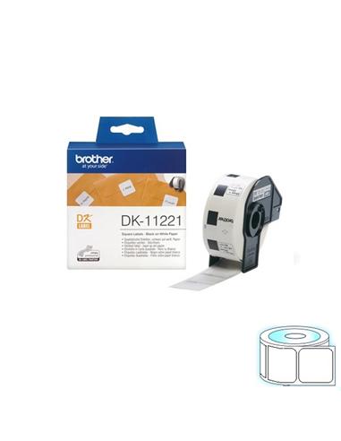 ROLLO ETIQUETA TERMICA BROTHER 22x22mm 1000U