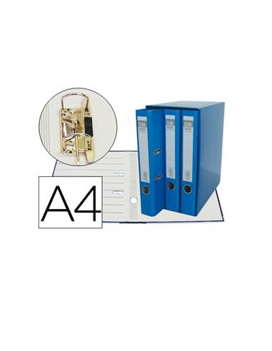 ARCHIVADOR ELBA A4 L. ESTRECHO JUEGO 3 UDS AZUL