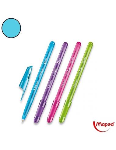 BOLIGRAFO MAPED ICE FUN ESSENTIALS MEDIUM AZUL CL.