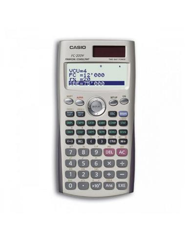 CALCULADORA CASIO FC-200V FINANCIERA