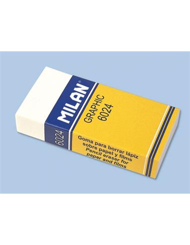 GOMA DE BORRAR MILAN 6024 GRAPHIC
