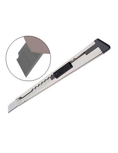 CUTTER Q-CONNECT METALICO PEQUEÑO 9 MM