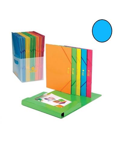 CARPETA CARTON GOMILLA CARCHIVO LUZ T.F. AZUL