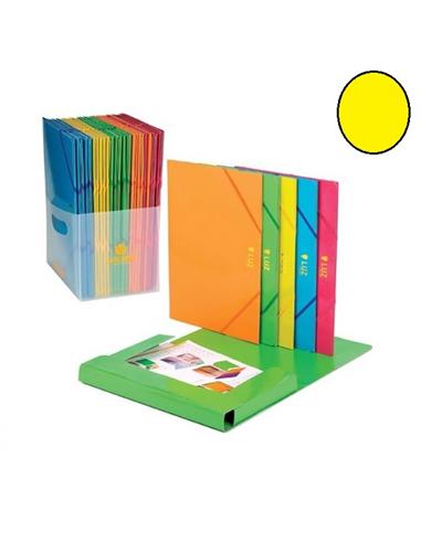 CARPETA CARTON GOMILLA CARCHIVO LUZ T.F. AMARILLO