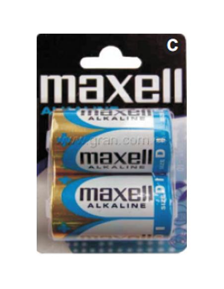 PILA MAXELL ALCALINE LR20 D 1,5 V