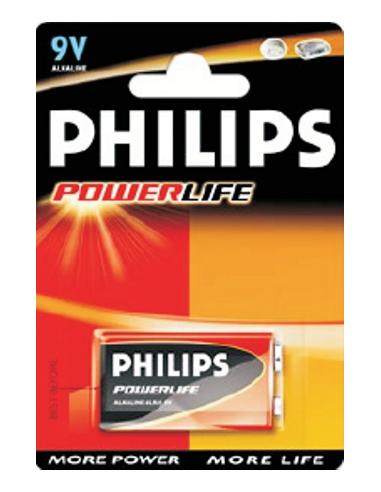 PILA PHILIPS ALCALINA 9 V. POWER ALKALINE
