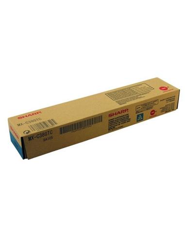 TONER SHARP MX-38GTC MX-310/311/380/381 CYAN