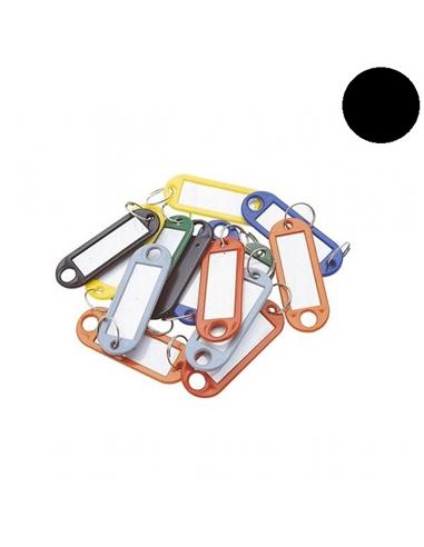 LLAVERO Q-CONNECT PLASTICO NEGRO