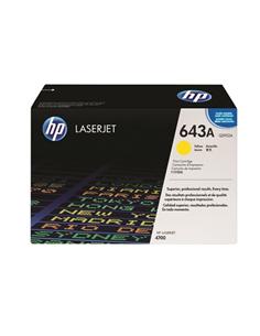 TONER HP-Nº643A LASERJET 4700 YELLOW 10.000cp
