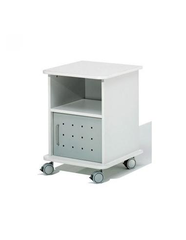 MESA ROCADA FOTOCOPIADORA 50X70X50 MOVIL GRIS